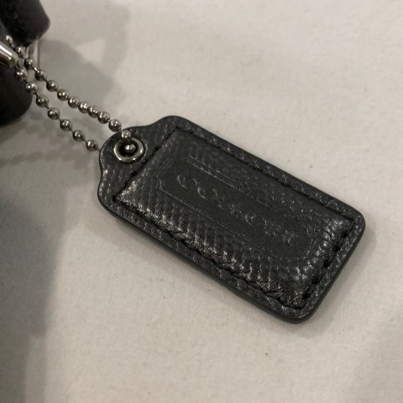 Grey and Silver Coach Messenger/Crossbody Bag - Picture 3 of 5